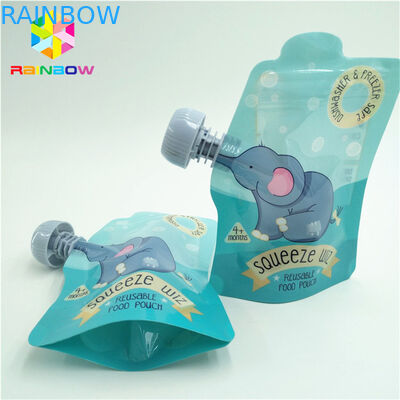 1.2C VMPET 플라스틱은 지퍼로 팁 200 마이크 MOPP CMYK 도이팩을 견딥니다