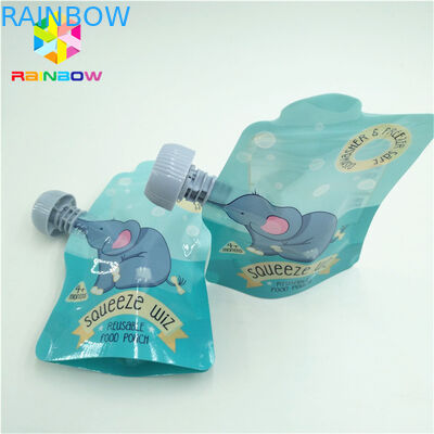 1.2C VMPET 플라스틱은 지퍼로 팁 200 마이크 MOPP CMYK 도이팩을 견딥니다