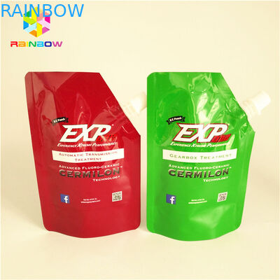 110 마이크 편평한 하부 플라스틱 파우치 1.5C 그라븐르 프린팅 라미네이팅 플라스틱 파우치