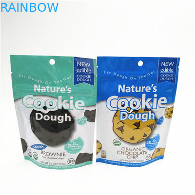 지퍼로 재밀봉할 수 있는 가방 요판 인쇄를 패키징하는 1.2C CMYK 스낵 식품