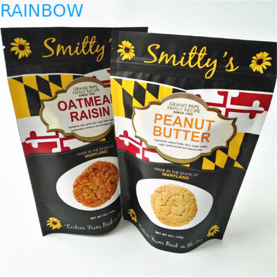 뱀 도이팩 식품은 팁 12C CMYK MOPP 플라스틱 지퍼 백을 견딥니다