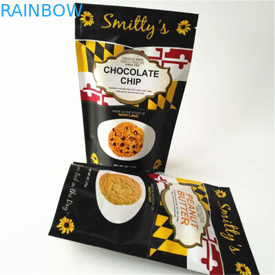 뱀 도이팩 식품은 팁 12C CMYK MOPP 플라스틱 지퍼 백을 견딥니다