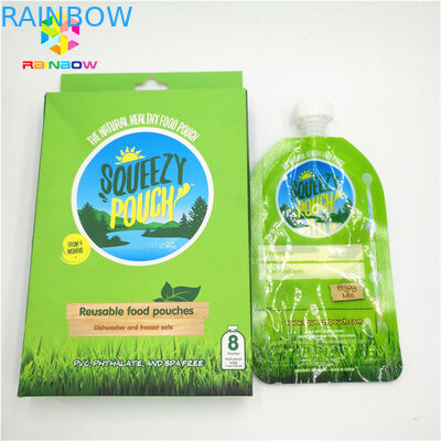 0.7C 냄새 증명 지플록식 팁 CMYK 본인 히트 실  AL CPP 100 마이크