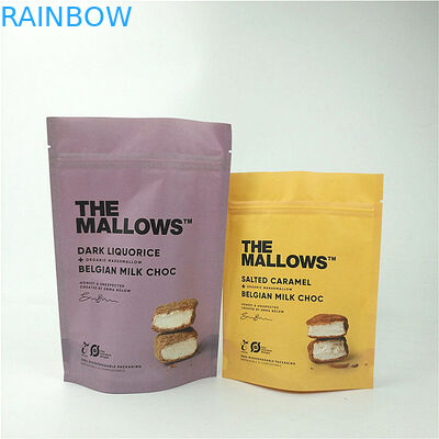 안주류 우유 초코렛 크라프트 지는 팁 라미네이트된 MOPP PET 페이를 견딥니다