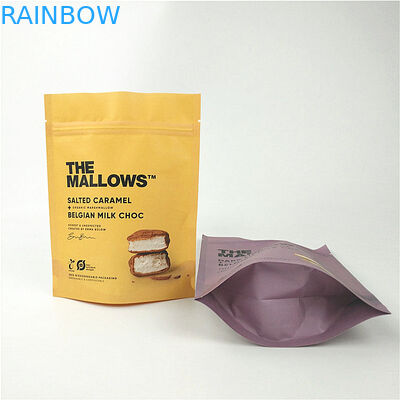 안주류 우유 초코렛 크라프트 지는 팁 라미네이트된 MOPP PET 페이를 견딥니다