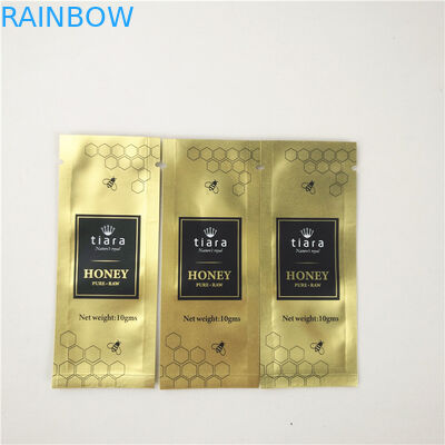 재밀봉할 수 있는 오래간 달콤한 시럽 3 사이드 실 백 CMYK 10C 그라븐르 인쇄합니다