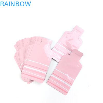 불규칙한 라미네이트된 3.5g 7g 어린이에게 안전한 지플록식 가방은 가방을 패키징하는 메이크업 로션을 형성했습니다