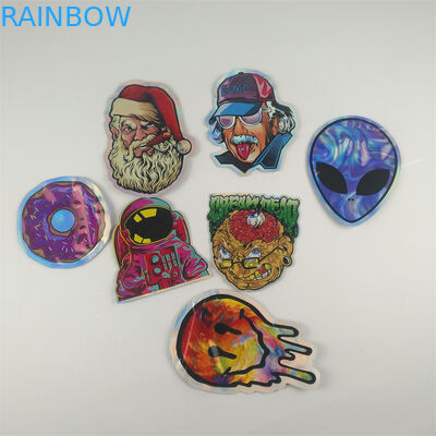 검미 즐거운 인도 대마 지퍼 팁 가방은 형태 7g를 다이 컷합니다