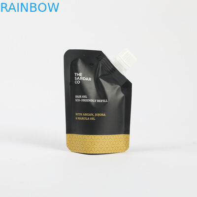 사용자 지정 필름 플라스틱 화장품 스탠드업 스푸트 포지 얼굴 크림 포장 재충전 가방