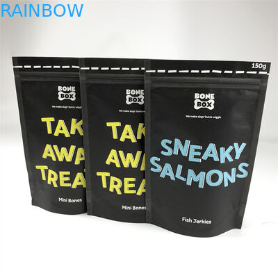 크라프트 지 개 식품백을 패키징하는 CMYK 인쇄된 플라스틱 파우치