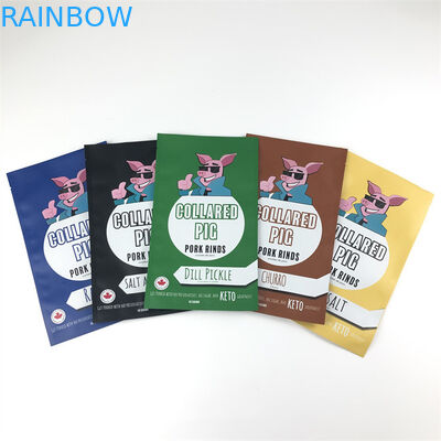 세개의 사이드 씰 플라스틱 마일라 지프 잠금 장치 에어백 재밀봉할 수 있는 냄새 증명