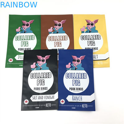 세개의 사이드 씰 플라스틱 마일라 지프 잠금 장치 에어백 재밀봉할 수 있는 냄새 증명