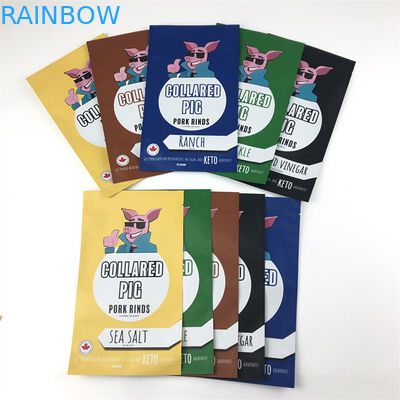 세개의 사이드 씰 플라스틱 마일라 지프 잠금 장치 에어백 재밀봉할 수 있는 냄새 증명