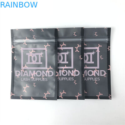 재밀봉할 수 있는 마일라 알루미늄 호일 지프 잠금 장치 플라스틱 백 3 사이드 씰