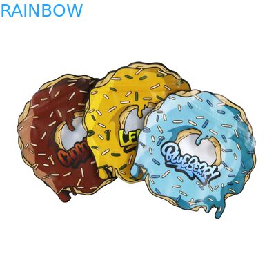 둥근원 불규칙한 재밀봉할 수 있는 다이는 마일라 가방 맞춘 모양을 3.5 7 그램으로 잘라주었습니다