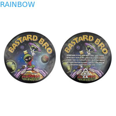 혼합된 써클 에더블스는 가방 냄새 증명 3.5g를 패키징하여 형성하여진 마일라 금속 박막을 다이 컷합니다