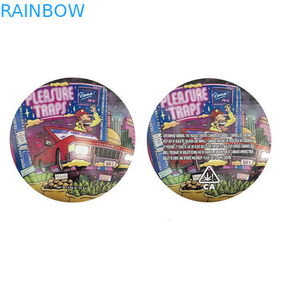 혼합된 써클 에더블스는 가방 냄새 증명 3.5g를 패키징하여 형성하여진 마일라 금속 박막을 다이 컷합니다