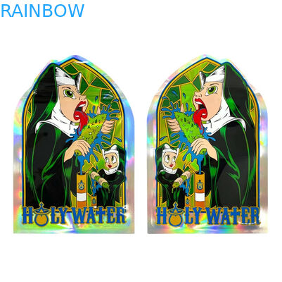 맞춘 인쇄된 지프 잠금 장치 마일라 가방은 밀봉 검미 안주류 지퍼 백 알루미늄 포일을 가열시킵니다