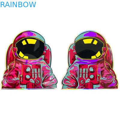 원 불규칙한 재밀봉할 수 있는 다이는 캔디 팁 맞춘 모양 마일라 가방 3.5G 7G를 줄였습니다