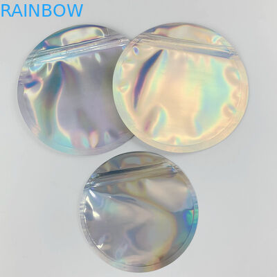 가방 써클을 패키징하는 홀로그래프 마일라 인쇄된 동전 지퍼는 3.5g를 형성했습니다