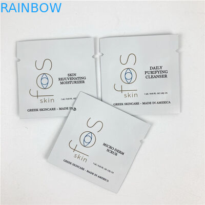 지퍼 비어 있는 포일 커피 차 정제 샤쉐로 패키징하는 작은 크라프트 지 화장용 팁