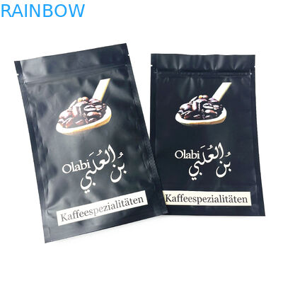 디지털 프린팅 관습 마일라 8 온스 커피 빈스 패키징 지퍼 팁