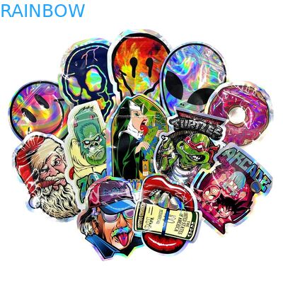 맞춘 불규칙한 모양 마일라 플라스틱 지퍼 백 냄새 증명 3.5g 7g