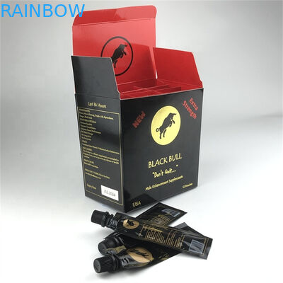 달콤한 남자 향상 보충을 위해 패키징하는 비어 있는 관 팁