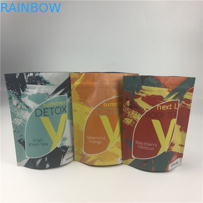 플라스틱인 THC는 안주류 인도 대마를 위한 지퍼 마일라 패키징 테플론제 백과 팁을 견딥니다