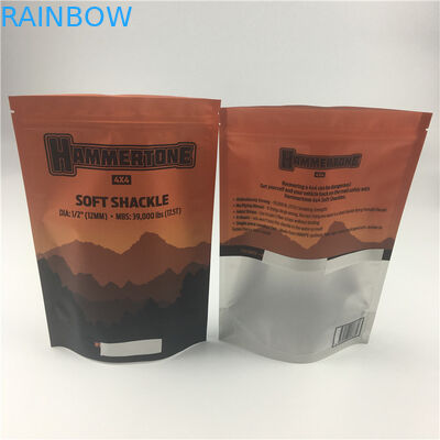 시체 관목숲 침투 목욕 소금 패키징 테플론제 백은 로고 지프 잠금 장치와 윈도우로 도이팩을 견딥니다