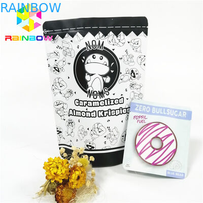 가방 마일라 쿠키를 패키징하는 3.5g 냄새 증명 식품은 커스텀 로고와 팁을 견딥니다