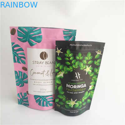 마일라 봉지 3.5g 플라스틱 PE 50 - 200개 마이크론 두께 위로 커피 CBD 입지