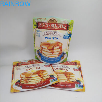 CBD 커피 빈 백 플라스틱은 캔디 쿠키 스낵 패키징을 위한 팁을 견딥니다