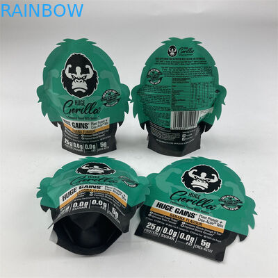 불규칙한 모양은 냄새 증명 마일라 3.5g 7g 14g 28g 어수룩한 사람 지플록식 마일라 가방을 적층했습니다