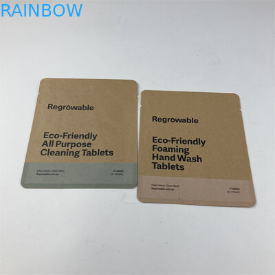 스낵 사탕을 위한 퇴비성 포장 봉지 Eco 우호적 식품 등급을 출력하는 디지털