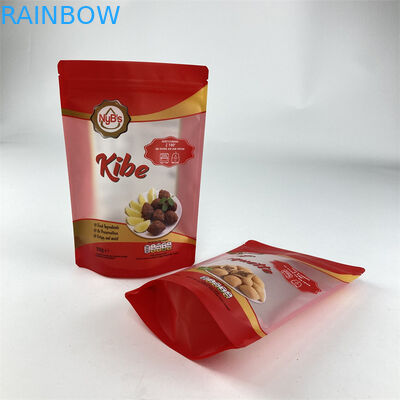 식용인 맞춘 식품은 명백한 지프 잠금 장치 팁을 패키징하는 팁 견과류 캐슈 땅콩을 견딥니다