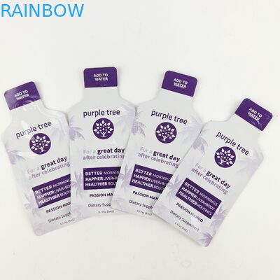 어린이 반대자 모양이 형성된 마일라 식품백 3.5g 7g 14g 28g 사탕은 플라스틱 백을 다이 컷합니다