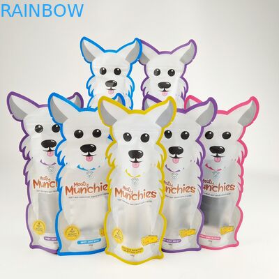 어린이에게 안전한 지플록식 마일라 입지 업 가방 3.5g 특별한 다이 컷 50 - 200개 마이크론 두께