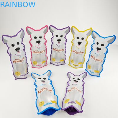 봉지 불규칙한 플라스틱 다이를 패키징하는 디지털 인쇄 포일은 식용 식품 지퍼 팁을 줄였습니다