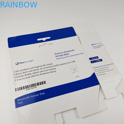 400g 판지 스토리지 박스는 박스를 패키징하는 직사각형 우유를 특화했습니다