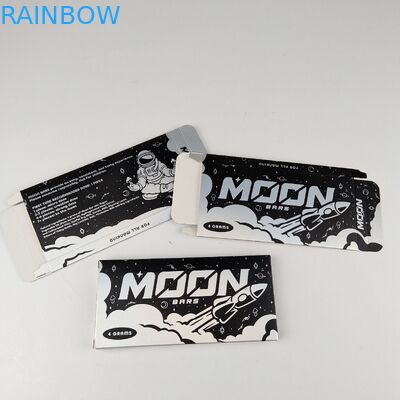 용지함 맞춘 프린팅 판지 푸드 박스를 패키징하는 초콜릿 캔디바 식품