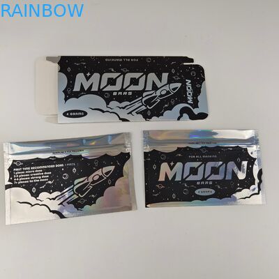 용지함 맞춘 프린팅 판지 푸드 박스를 패키징하는 초콜릿 캔디바 식품