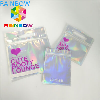 방수 플라스틱 비키니가 봉지 어수룩한 사람 수영복 재활용 지프 잠금 장치 봉지를 패키징합니다