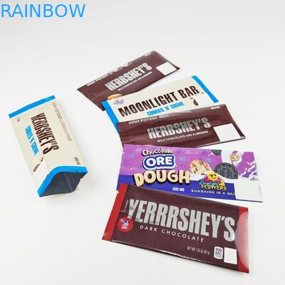 커스텀 로고 뒤로 봉인한 가방 캔디 검미는 패키징 작은 주머니를 뿌립니다