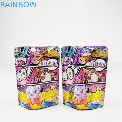 3.5g 7g 14g 28g 식품 마일라 가방 주문 제작된 카링리 검미는 지플록식 가방을 견딥니다