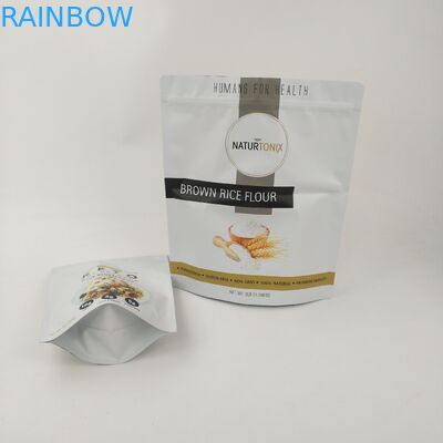 팁 식품 등급 MOPP 애완 PE CMYK 색 위로 간식 쿠키 초콜릿 지플록식 입지