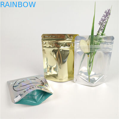 보따리를 꾸리는 빛깔 식품은 식품 등급 라미네이트된 알루미늄 호일 마일라 지프 잠금 장치 가방을 견딥니다