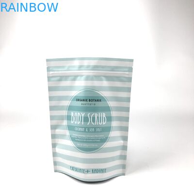 지퍼 Mylar는 몸을 위한 주머니 Gravnre 인쇄를 위로 서 있습니다 목욕 소금을 제거하십시오