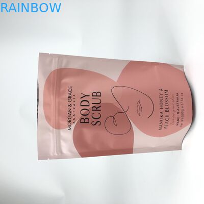 지퍼 Mylar는 몸을 위한 주머니 Gravnre 인쇄를 위로 서 있습니다 목욕 소금을 제거하십시오