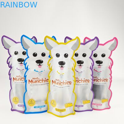 인쇄된 관례는 Mylar 부대 3.5g 자필 홀로그램 Ziplock 특별한 모양 부대 커트 Mylar 죽습니다